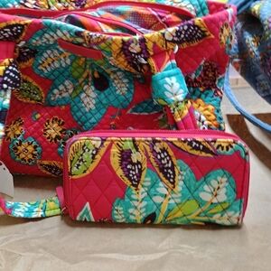 Vera Bradley Multicolor Floral Bag Set